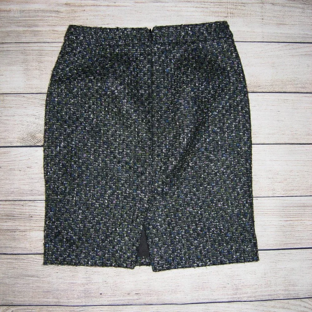 J Crew Wool Blend Pencil Skirt 2